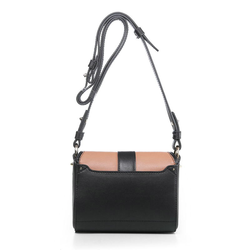 Givenchy obsedia calfskin leather bag G5472 black&white&brown